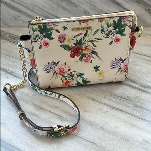 Steve Madden Floral Crossbody Bag - Cream